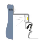 PVC Diffuser for Profile Contour Pro Lux – 100m - Image 3